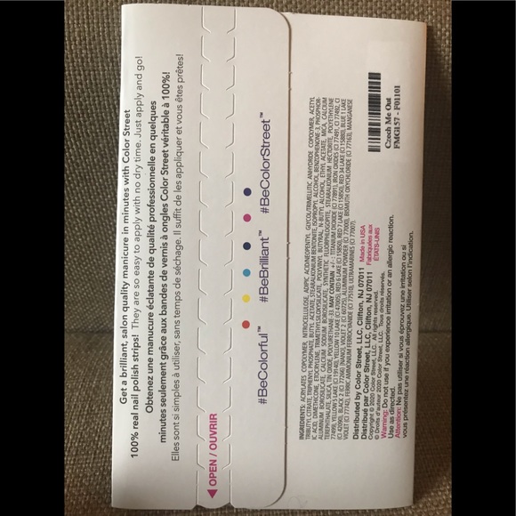 NEW Color Street 100% Real Nail Polish Strips - Czech Me Out - Picture 5 of 11